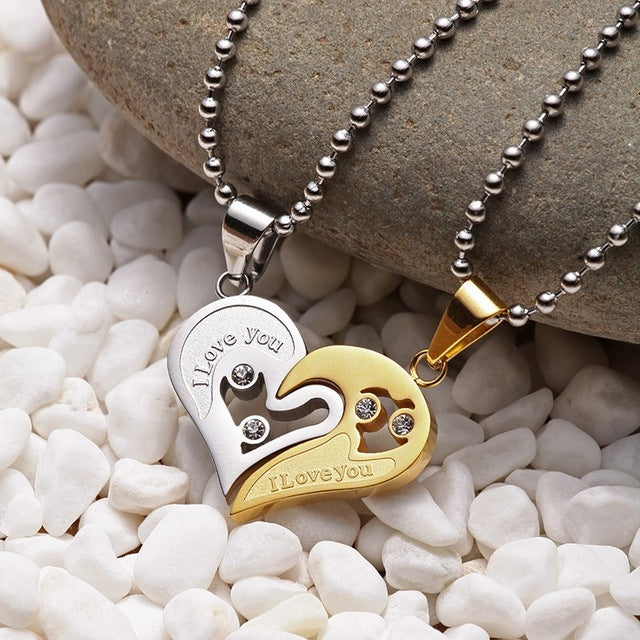Unisex I Love You Necklace