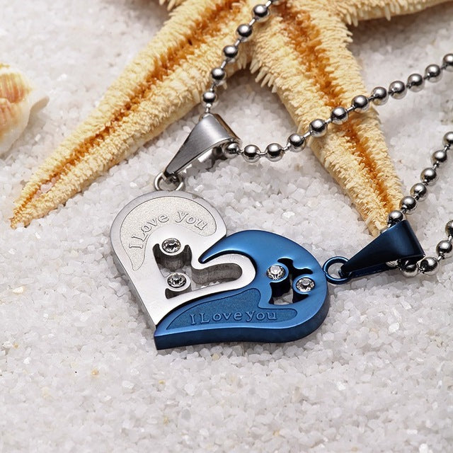 Unisex I Love You Necklace