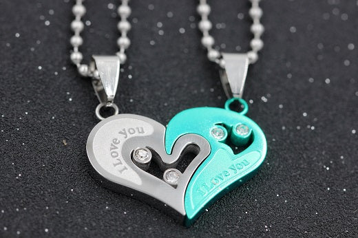 Unisex I Love You Necklace