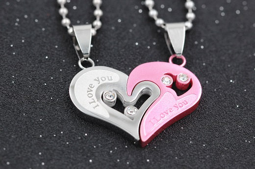 Unisex I Love You Necklace