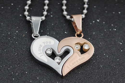 Unisex I Love You Necklace