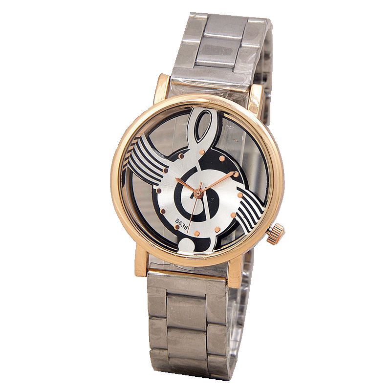 Stylish Treble Clef (G Clef) Musical Watch