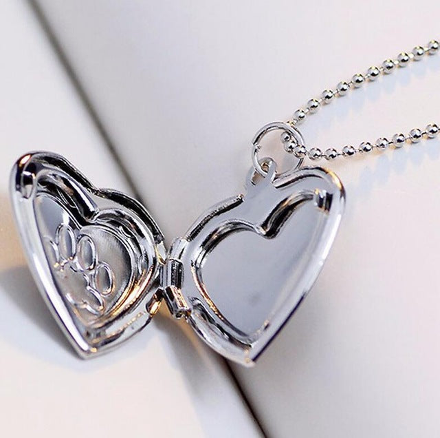 Memory Dog Locket Necklace