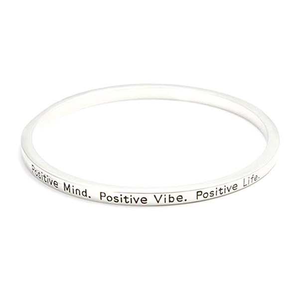 Positive Mind & Vibe Bangle